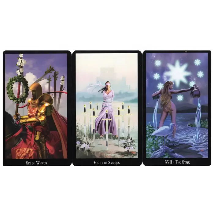 Чаклунське таро Елен Дуган (Witches tarot) у жерстяній коробочці.