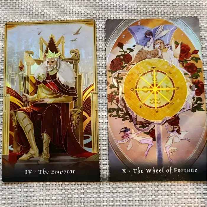 Таро Аура Золотий зріз (AURA TAROT). Колекційне видання.