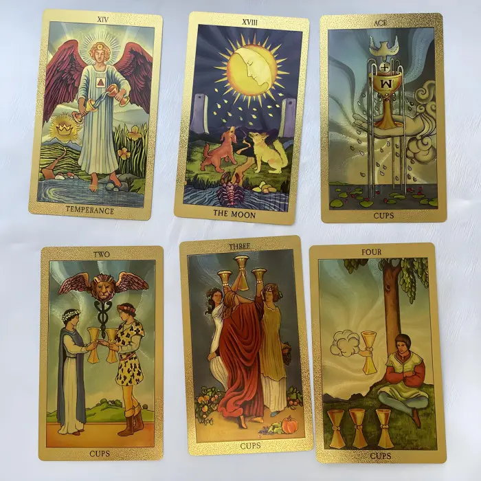 Таро Вейта Пластик (Universal Tarot) із золотом