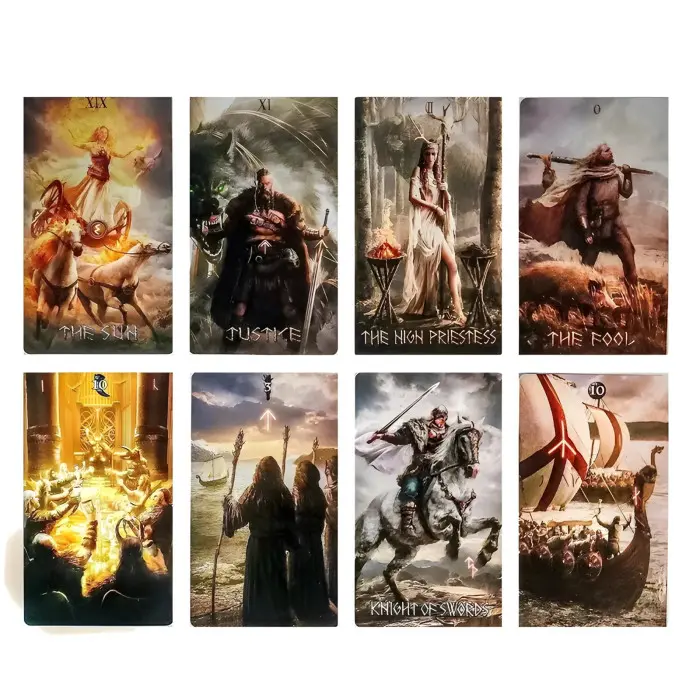 The Runic Tarot Deck by Jack Sephiroth and Allen Dempster