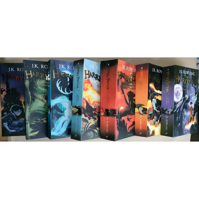 Harry Potter. Комплект з 7 книг англійською мовою.(подарунковий) Джоан Роулінг, J. K. Rowling