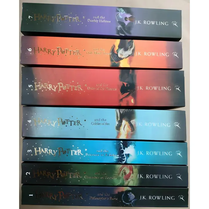 Harry Potter. Комплект з 7 книг англійською мовою.(подарунковий) Джоан Роулінг, J. K. Rowling