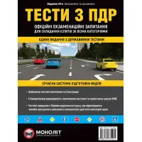 Тести с ПДР Офіційні екзаменаційні запитання для складання іспитів 2024