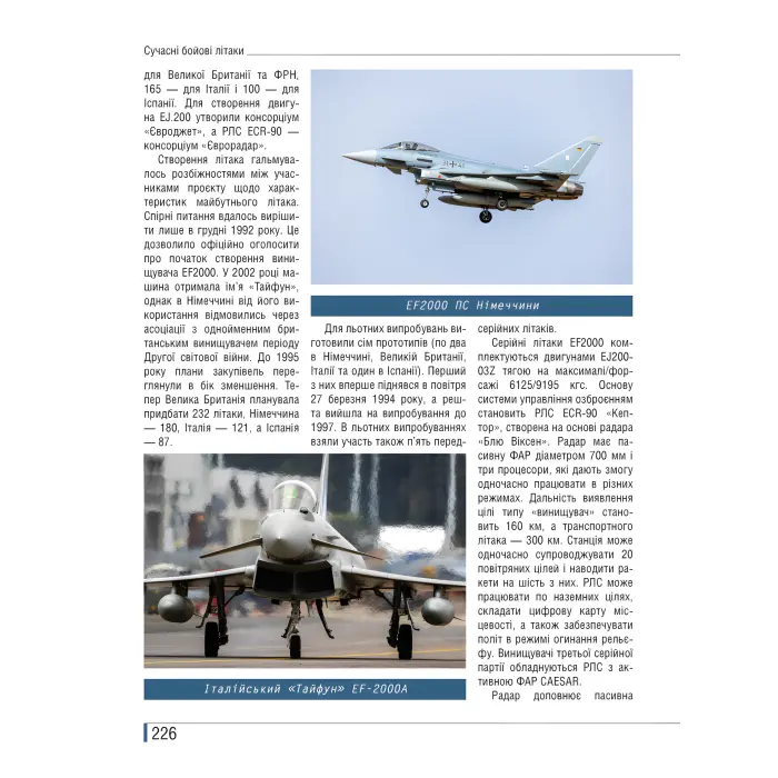 Сучасні бойові літаки. Ілюстрована енциклопедія. Андрій Харук