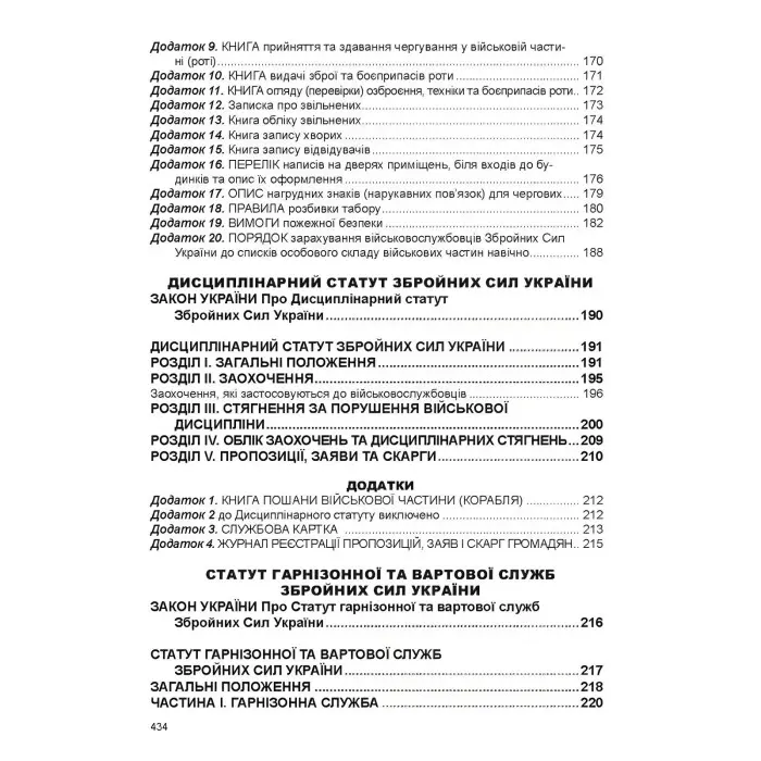 Статути збройних сил України. Збірник законів 2025