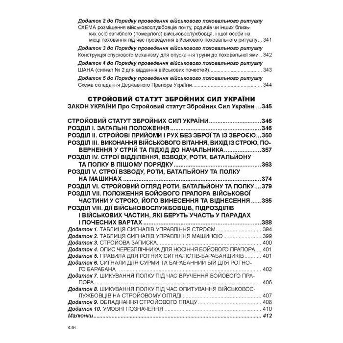 Статути збройних сил України. Збірник законів 2025